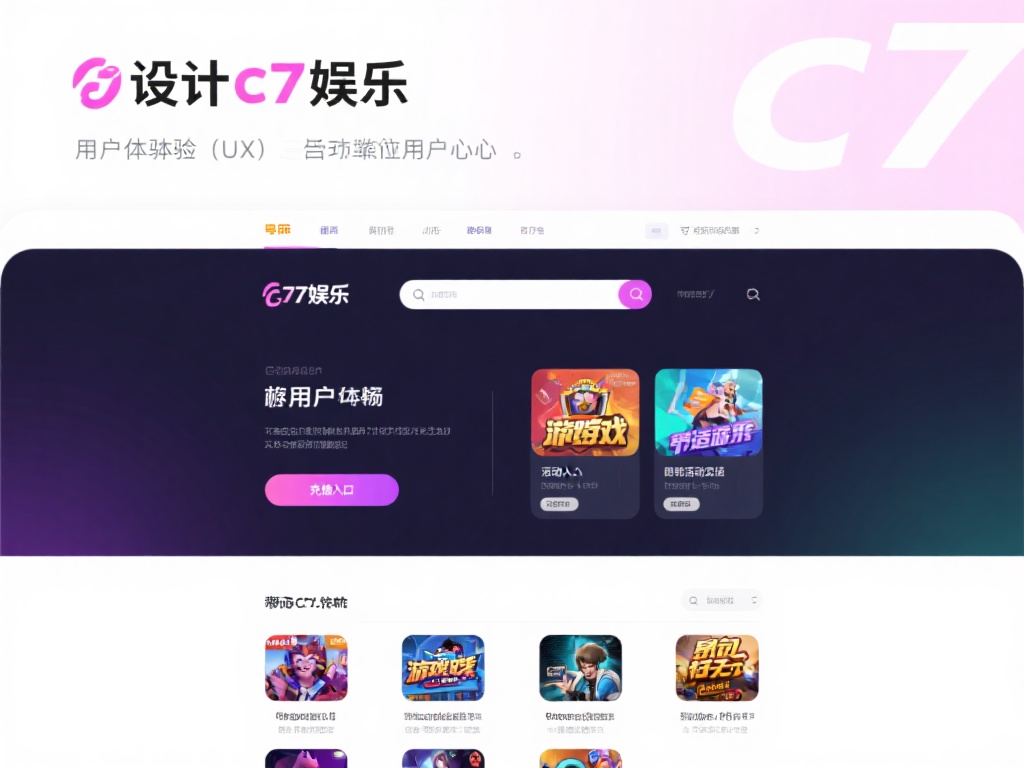 在设计c7娱乐的界面时，始终要以用户为中心。用户体