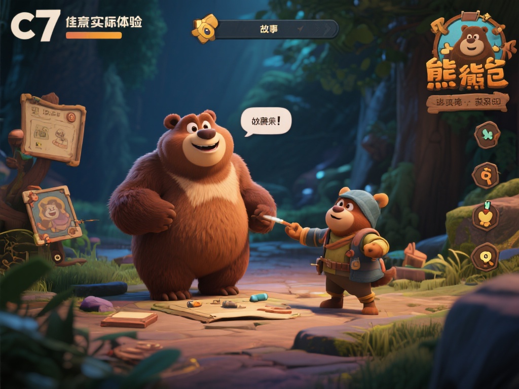 探秘c7娱乐熊二:带你了解最受欢迎的游戏角色魅力所在 (探秘C7娱乐熊二:揭秘最受欢迎游戏角色的独特魅力与故事) 在c7娱乐的实际游戏体验中,熊二不仅是故事中的角色