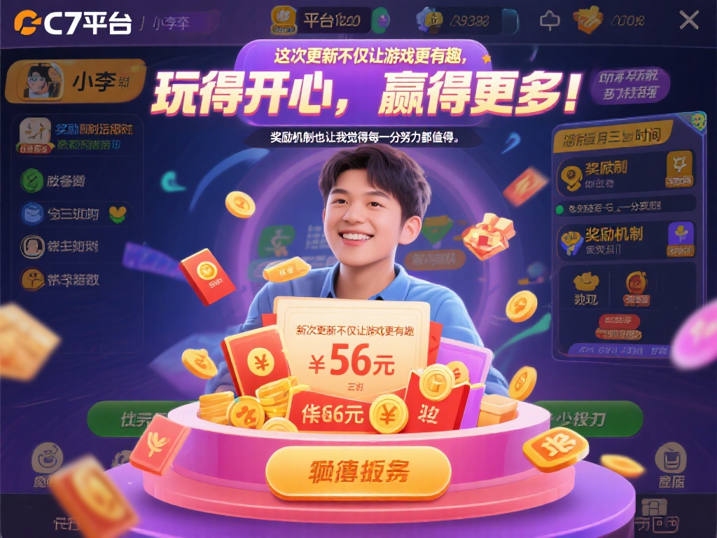 c7娱乐平台最新版上线,带来全新游戏体验与丰厚奖励! (c7娱乐平台最新版震撼上线,畅享全新游戏体验与超值奖励!) 以一位玩家小李的经历为例,他在平台更新后参与了一场