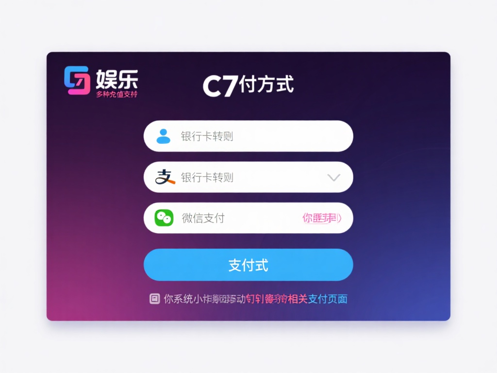 c7娱乐怎么充值?详细教程教你快速安全完成账户充值操作 (c7娱乐充值攻略:详细教程助你快速安全完成账户充值操作) 选择支付方式:c7娱乐支持多种充值方式,包括银行卡